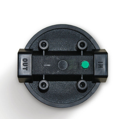 20 Zoll x 2,5 Zoll Gehäuse, transparent mit Wandhalterung und Gehäuseschlüssel