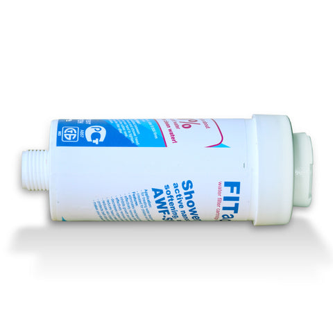 25x Duschfilter FitAqua, Wasserfilter zum Wohle Ihrer Haut AWF-SWR-P