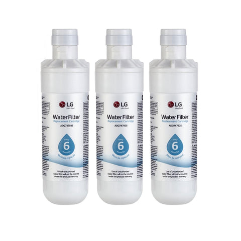 3 x LG Wasserfilter Lamona LT 1000P AGF80300704 Filter