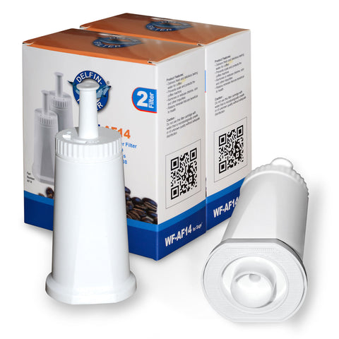 4x Delfin WF-AF14 Premium Wasserfilter Ersatz für Sage BES008 & SES880