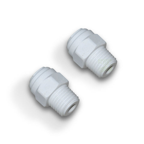 Adapterpaar für Kühlschrankfilter, Schnellverschlüsse 1/4"