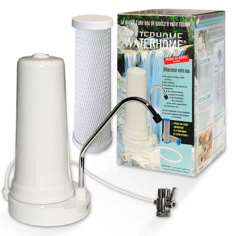 Countertop water filter - WATERHOME with Carbonit NFP Premium special cartridge
