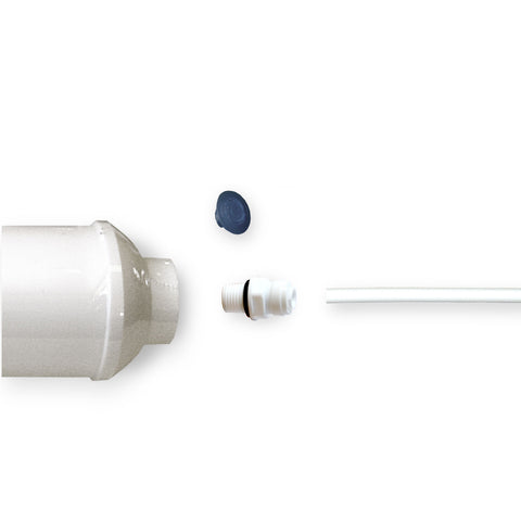 2x externer Wasserfilter für SBS Kühlschrank T33 Kühlschrankfilter