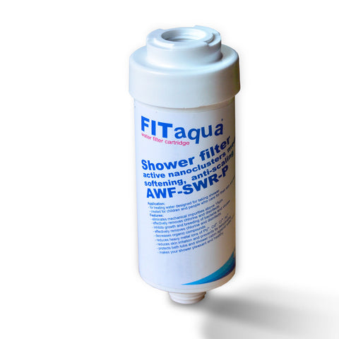 Duschfilter FitAqua, Wasserfilter zum Wohle Ihrer Haut, AWF-SWR-P