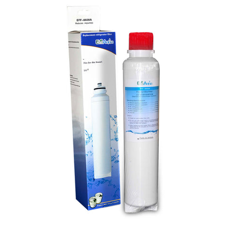 ECOPURE EFF-6028A Wasserfilter, Alternative für LG ADQ32617703 M7251253FR-06 LG Ultimate M7 Wasserfilter M7251242F-06