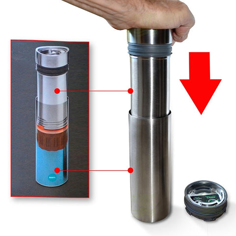 Grayl Legend Trekkingfilter, Mobiler Krisenfilter