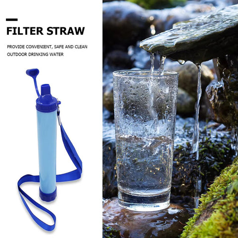 Live Straw mobiler Wasserfilter, Trinkhalm-Wasserfilter, Outdoor