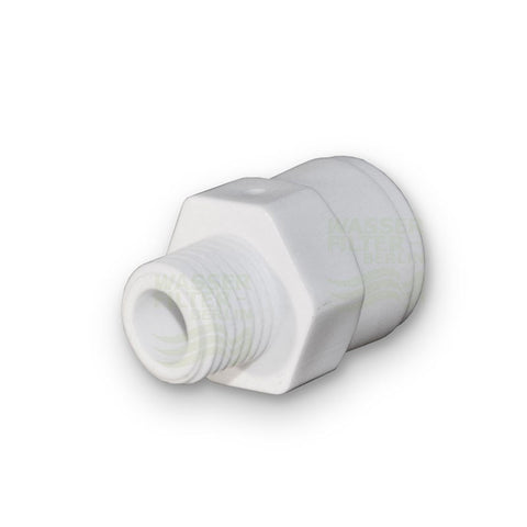 Quickverschluss, gerade (1/4"AG x 3/8" Schlauch) für Umkehr-Osmose