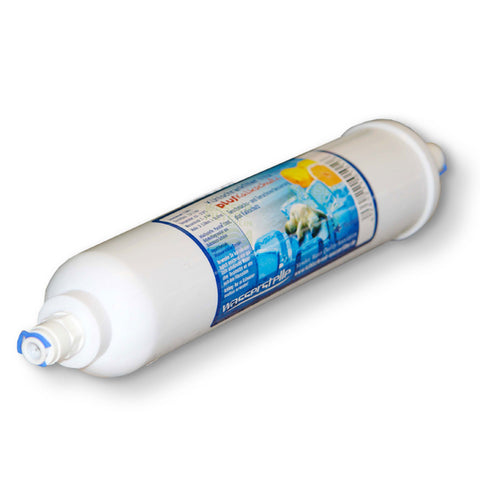 1 Stück - Der Kühlschrankfilter PLUS Kalkschutz von Wasserstelle für Side by Side Kühlschrank