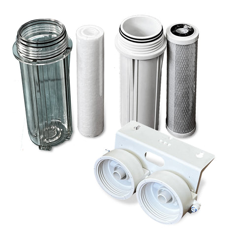 Untertischfilter-System 2er-Bausatz AK-Filter
