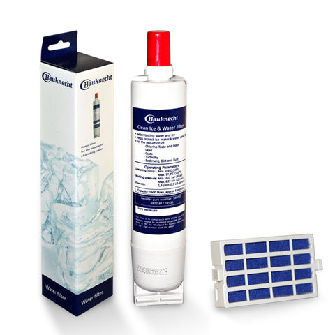SBS003 Wasserfilter für Bauknecht Kühlschrank + Luftfilter