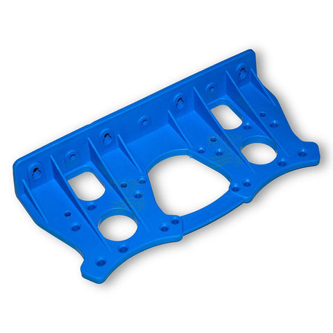 Plastic wall mount for double enclosure
