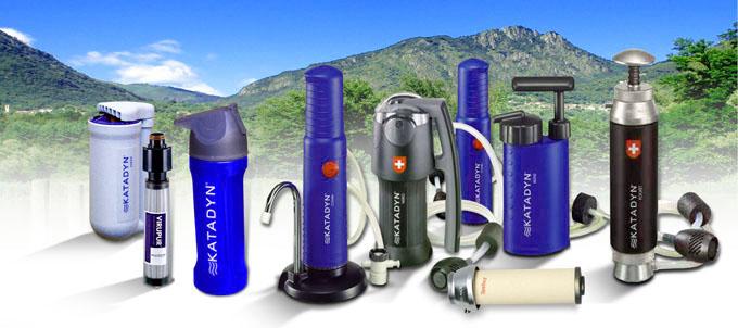 <h2>Mit diesen Filtern können Sie aus nahezu jeder Süsswasserquelle reines Trinkwasser herstellen. Im Outdoor Bereich und bei Hilfsorganisationen gehören Katadyn Wasserfilter zum Standardsortiment. Auch erprobt als sichere Wasserfilter in Krisengebieten.</h2>