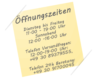 Öffnungszeiten