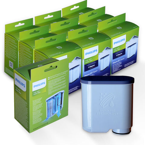 10x water filters Saeco/Phillips AquaClean coffee machines CA6903/10