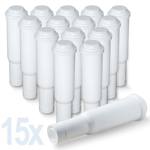 15x AF02 DelfinFilter für Jura Kaffeemaschine mit weißem Filter 60209 Plus White