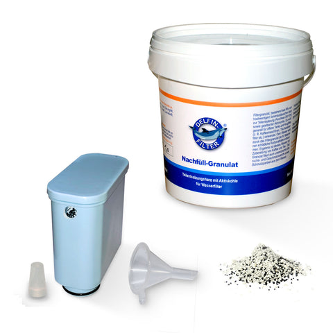 1L refill kit for AquaClean CA6903 SAECO Delfin WF-AF13 water filter