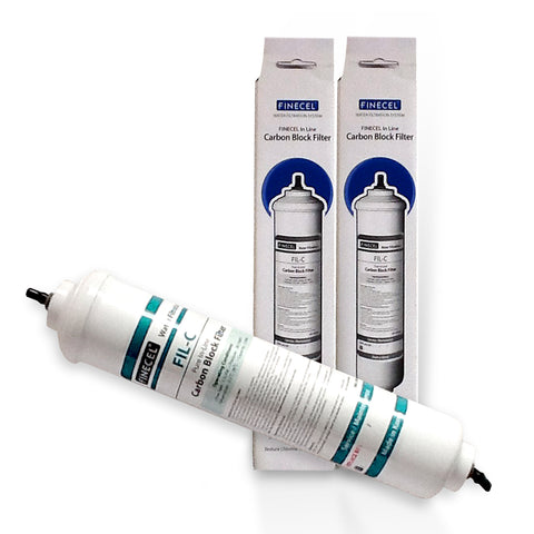 2 Refrigerator Filter Alternative for HAFEX /EXP Samsung DA29-10105J, LG 3650JD8050A, 3890JC2990A, LG 5231JA201