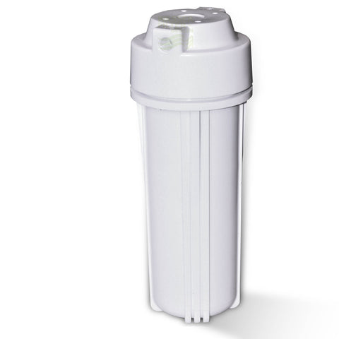 25.4cm (10 inch) water filter housing, reverse osmosis, white