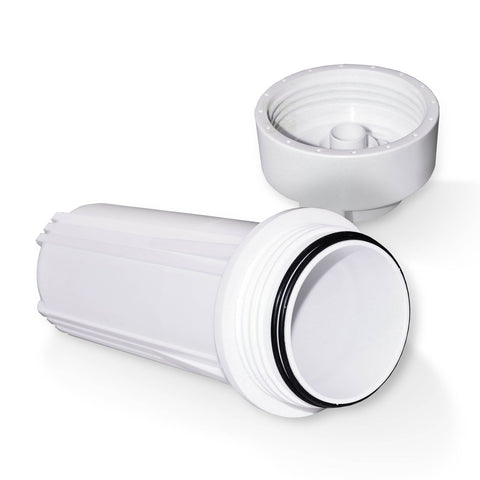 25.4cm (10 inch) water filter housing, reverse osmosis, white