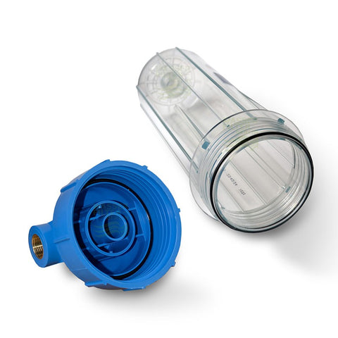 25,4cm/10Zoll Wasserfilter Gehäuse EKO 1/2" IG