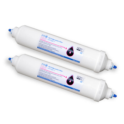 2x Fitaqua AK-IL-A-Klick, Kühlschrankfilter, extern