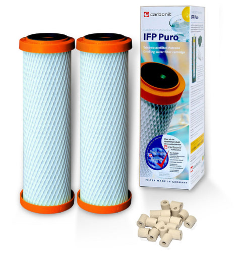 2x IFP Puro, Carbonit Monoblock, plus 25 gr. EM-Pipes