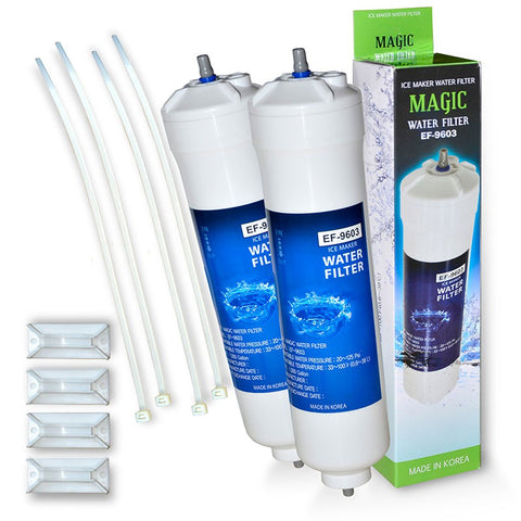 2x Samsung EF9603 Quick Magic Water Filter, Refrigerator Filter, EF-9603