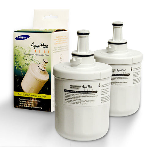 2x Original SAMSUNG DA29-00003F Filter Aqua-Pure Water Filter Hafin1/exp