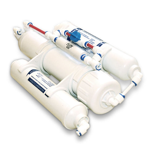 3 Stufen Umkehrosmosefilter 75 GPD für Aquarium, small mit Spülventil