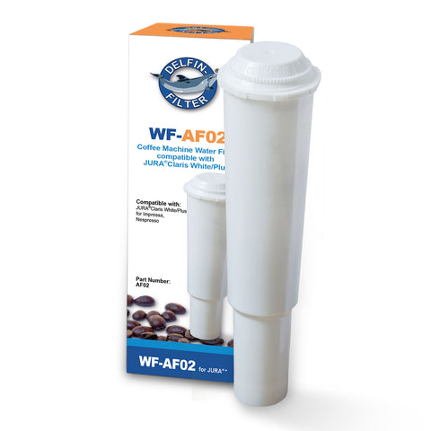 3x DelfinFilter replacement for Jura Plus White 60209 water filter