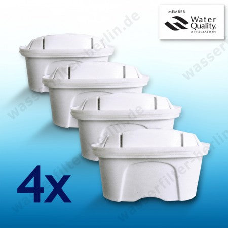 4er Paket FilterLogic FL402H, Brita Maxtra kompatibel