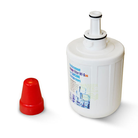 3x Water filter WF-S, compatible with DA29-00003G, F, refrigerator filter 3G1