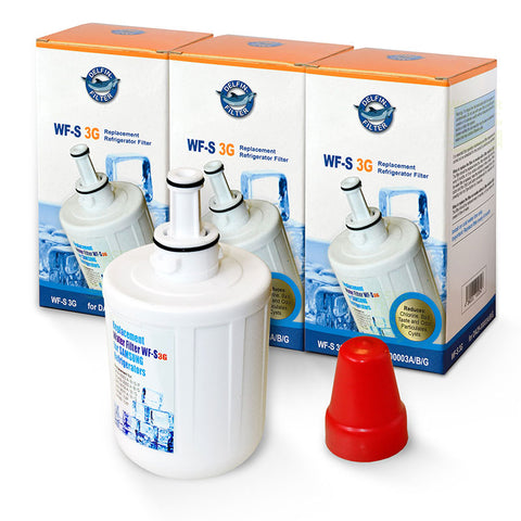 3x Samsung DA29-00003G/F compatible refrigerator filter WF-S Dolphin
