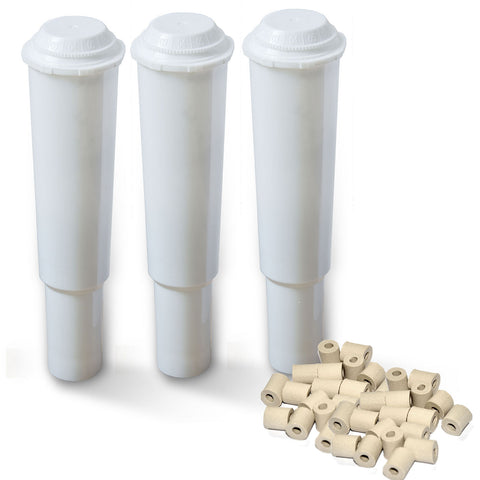 3x DelfinFilter AF02 alternativ für original Plus/White 60209 Wasserfilter, gratis EM-Pipes