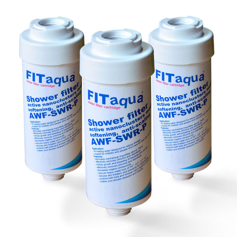 3x Duschfilter Fitaqua AWF-SWR-P