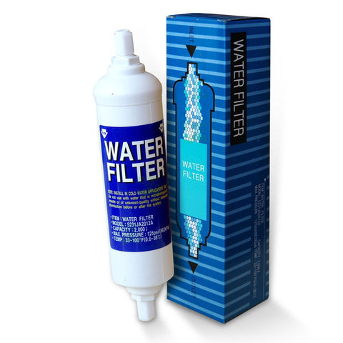 4x Refrigerator Water Filter BL-9808 for LG, Bosch, Samsung Refrigerator