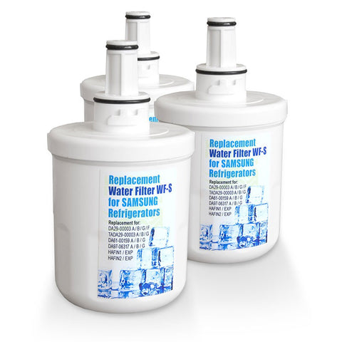 3x WF-S 3B refrigerator filter, alternative for DA29-00003B, A