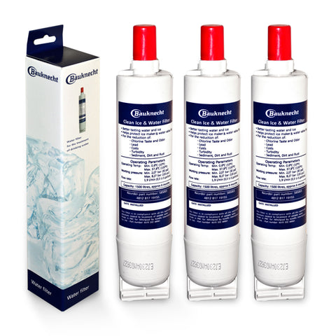 3x SBS003 original Bauknecht water filter for Bauknecht refrigerator
