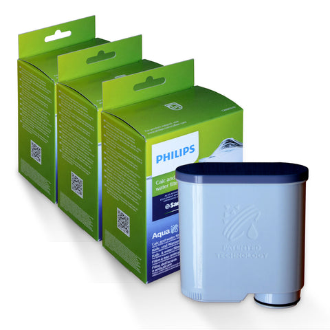 3x water filters Saeco/Phillips AquaClean coffee machines CA6903/10