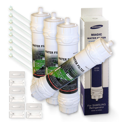 4x WSF-100 Magic Refrigerator Filter for Samsung Refrigerator