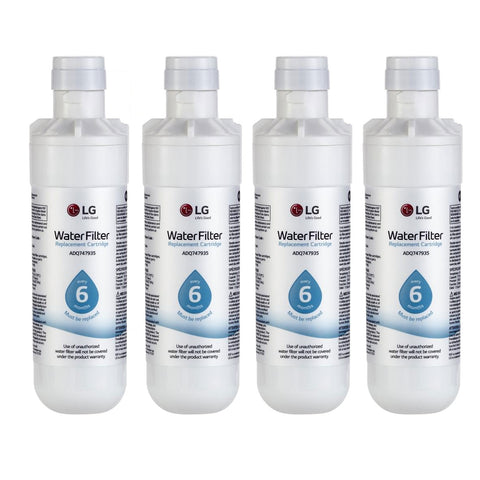 4 x LG water filter Lamona LT 1000P AGF80300704 Filter 