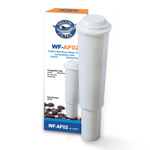 4x Delfin water filters alternative for Jura Impressa Plus/White 60209