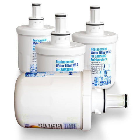 4x WF-S 3B refrigerator filter, alternative for DA29-00003B, A