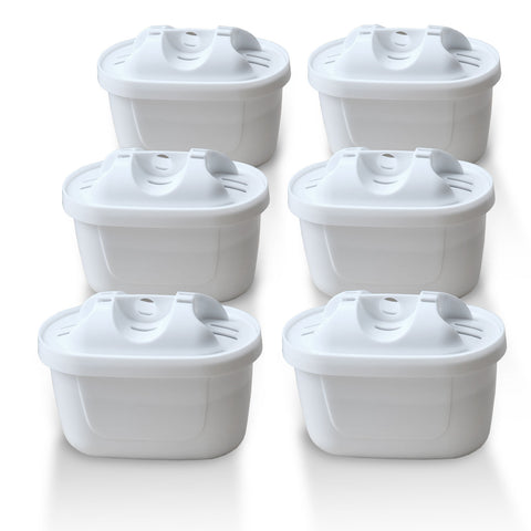 6x Water filter brand Delfin alternative for Brita Maxtra + cartridge
