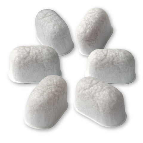 6x Water filter alternative to Gastroback 97765 Sage for espresso machine