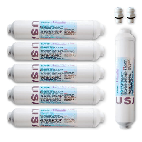 6x WSF-100, DD-7098, BL-9808, K2533JJ compatible refrigerator filters 