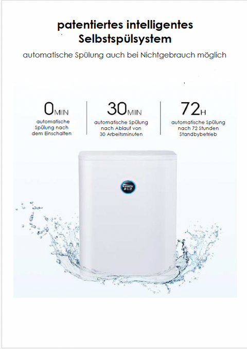 Kompakte 800 GPD Direct Flow Umkehrosmose-Anlage