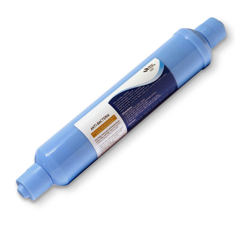 Activated carbon filter, antibacterial post-filter for reverse osmosis systems