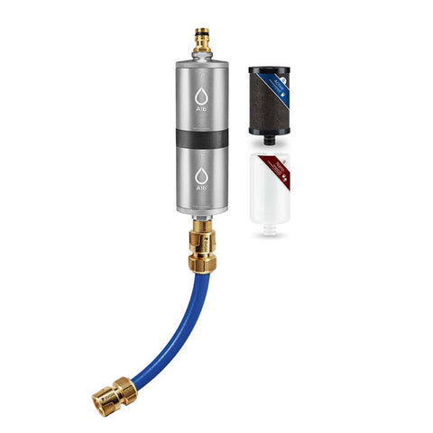 Alb Mobil FUSION Camping Water Filter (Aluminum Silver)